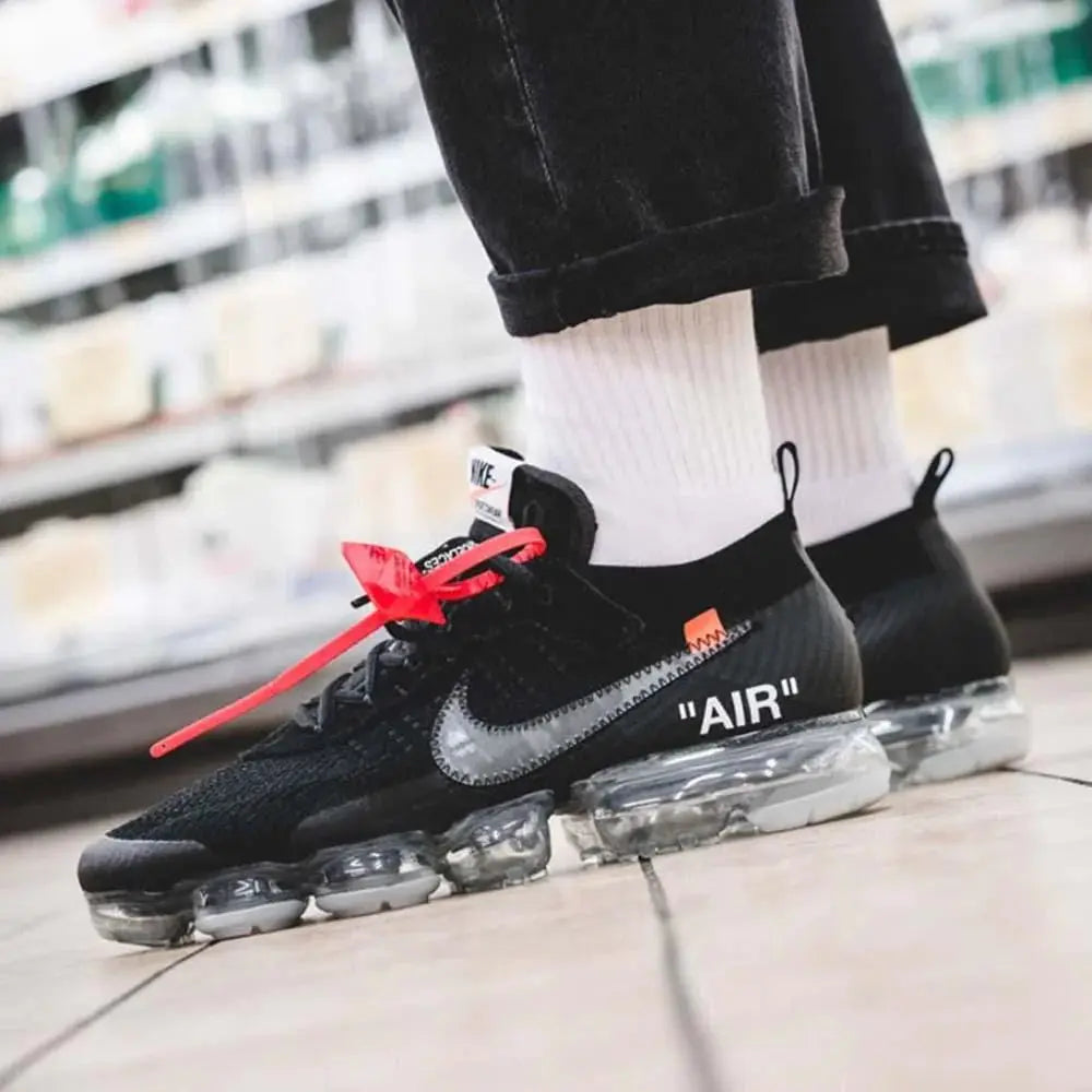 Off-White x Nike Air VaporMax Flyknit Black KickHaven Bulgaria