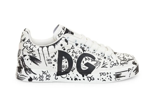 Dolce & Gabbana All-Over Graphic Print Low-Top Sneakers - Доставка до 7 дни