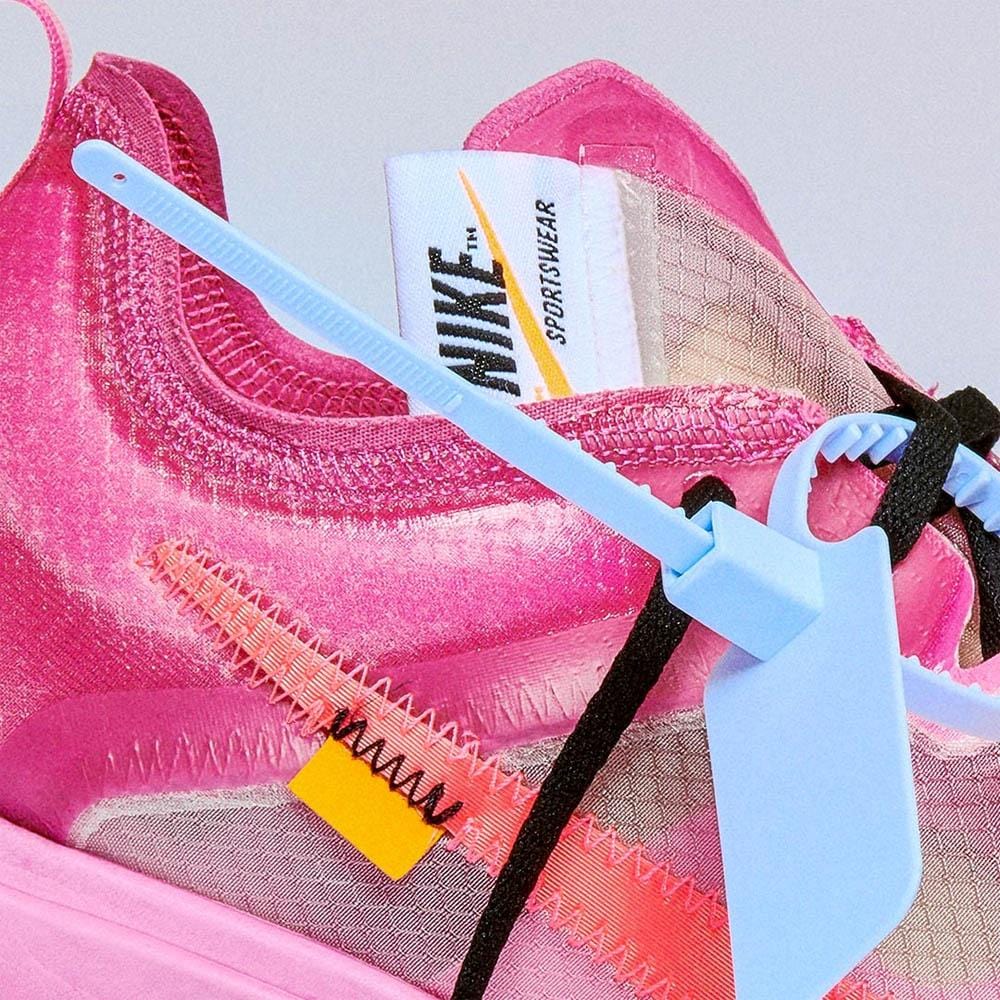 Off-White x Nike Zoom Fly SP Pink