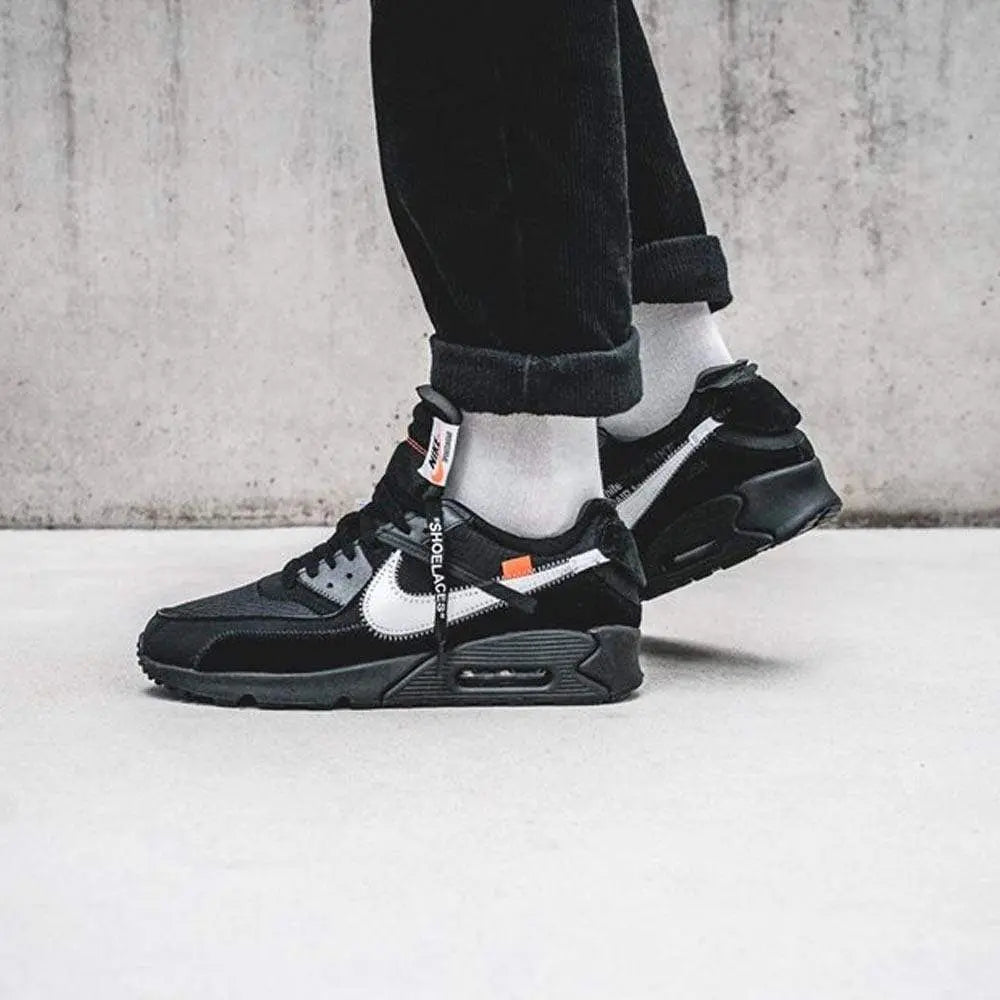 Off-White x Nike Air Max 90 Black - Доставка за 1 работен ден Доставка за 1 ден