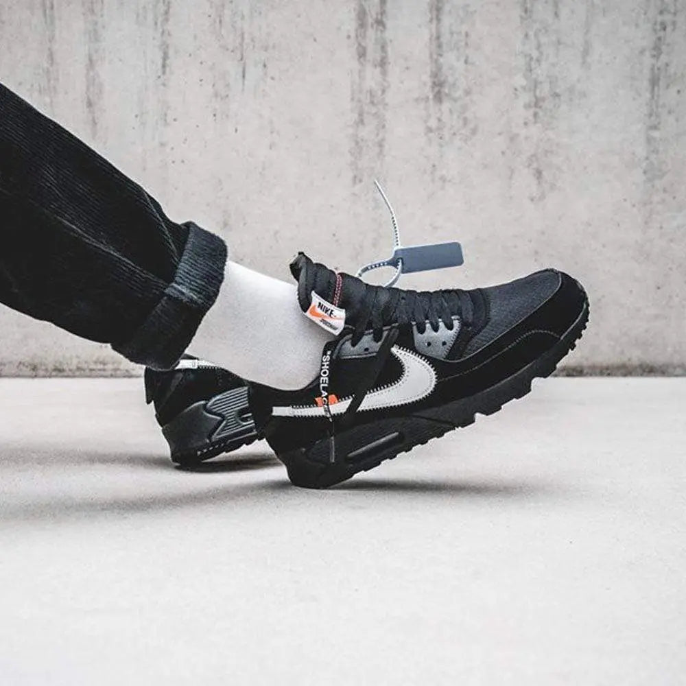 Off-White x Nike Air Max 90 Black - Доставка за 1 работен ден Доставка за 1 ден