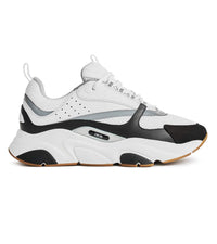 Dior B22 Black White Silver Trainer