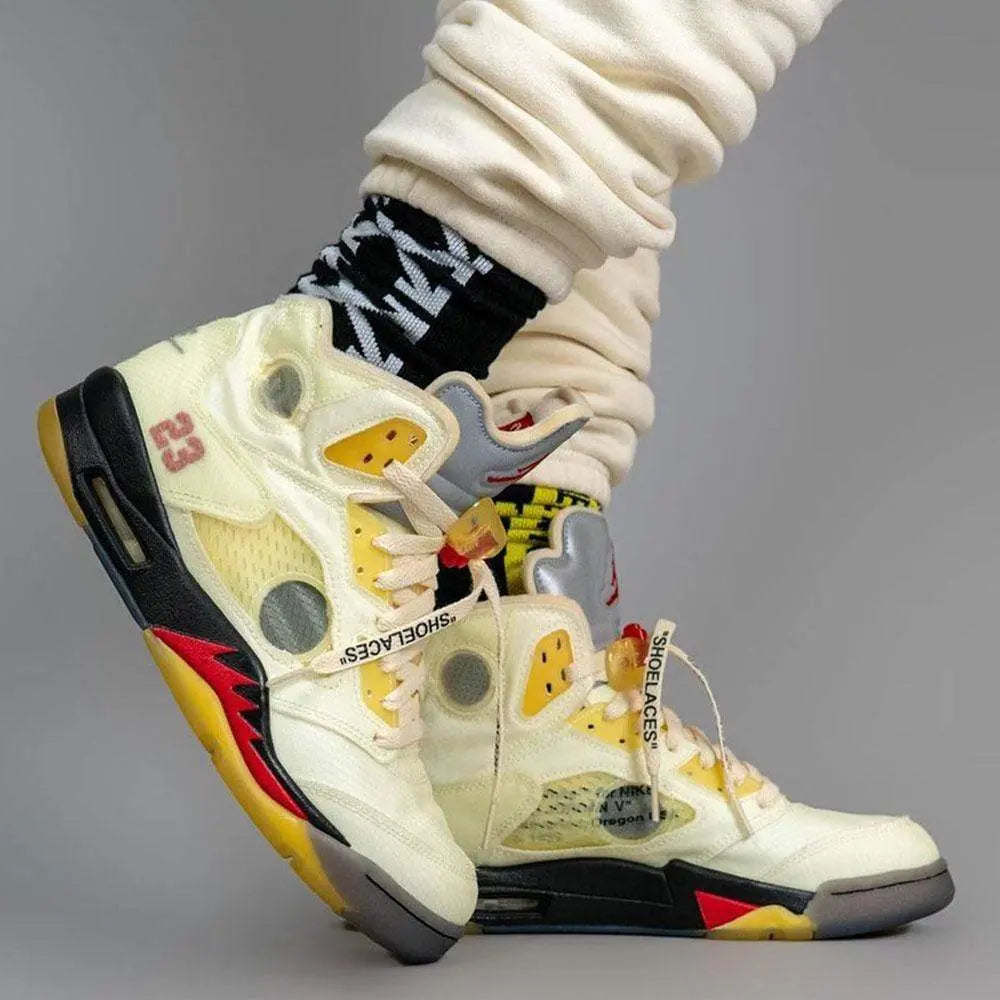 Off-White x Air Jordan 5 SP 'Sail' -  Доставка за 1 работен ден Доставка за 1 ден