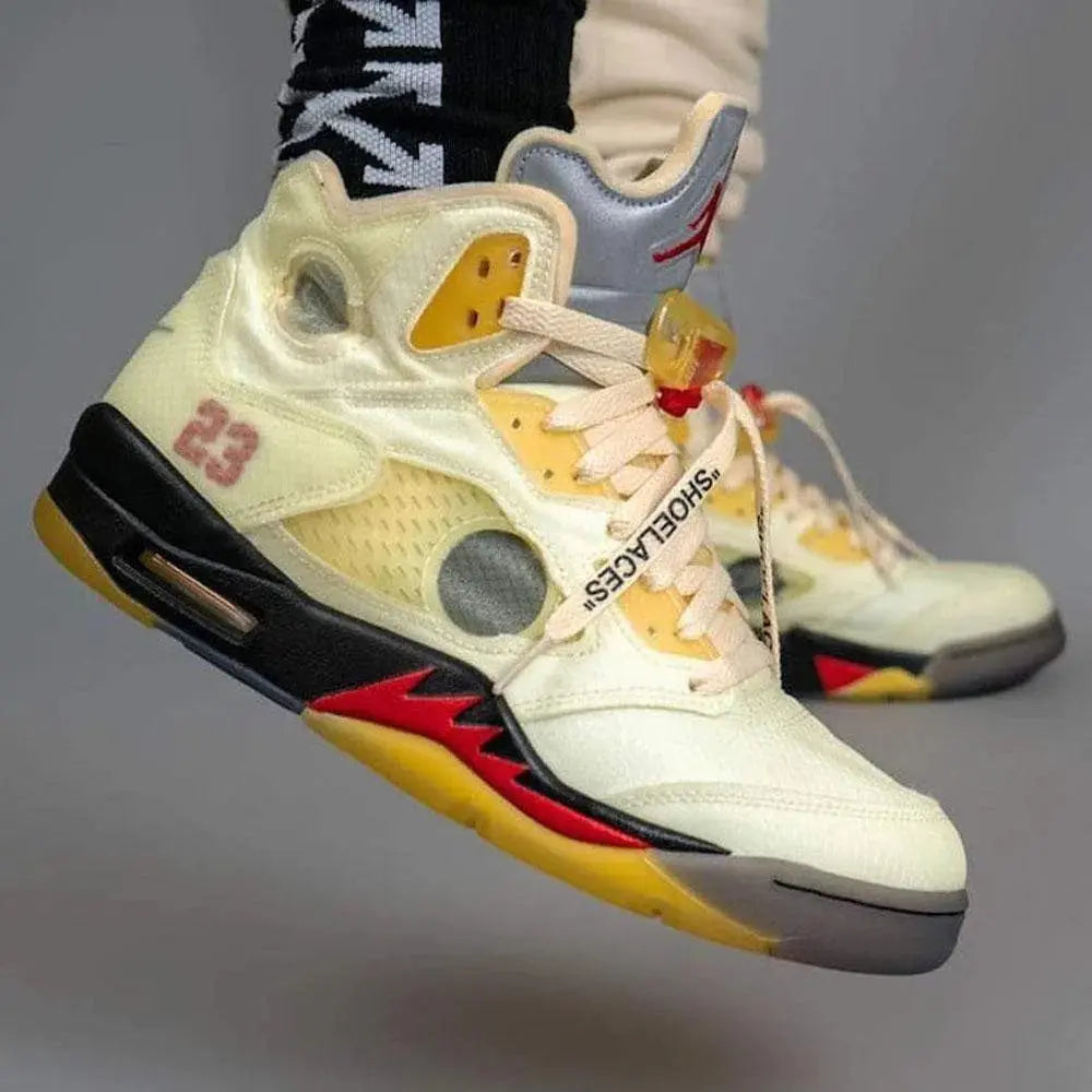 Off-White x Air Jordan 5 SP 'Sail' -  Доставка за 1 работен ден Доставка за 1 ден