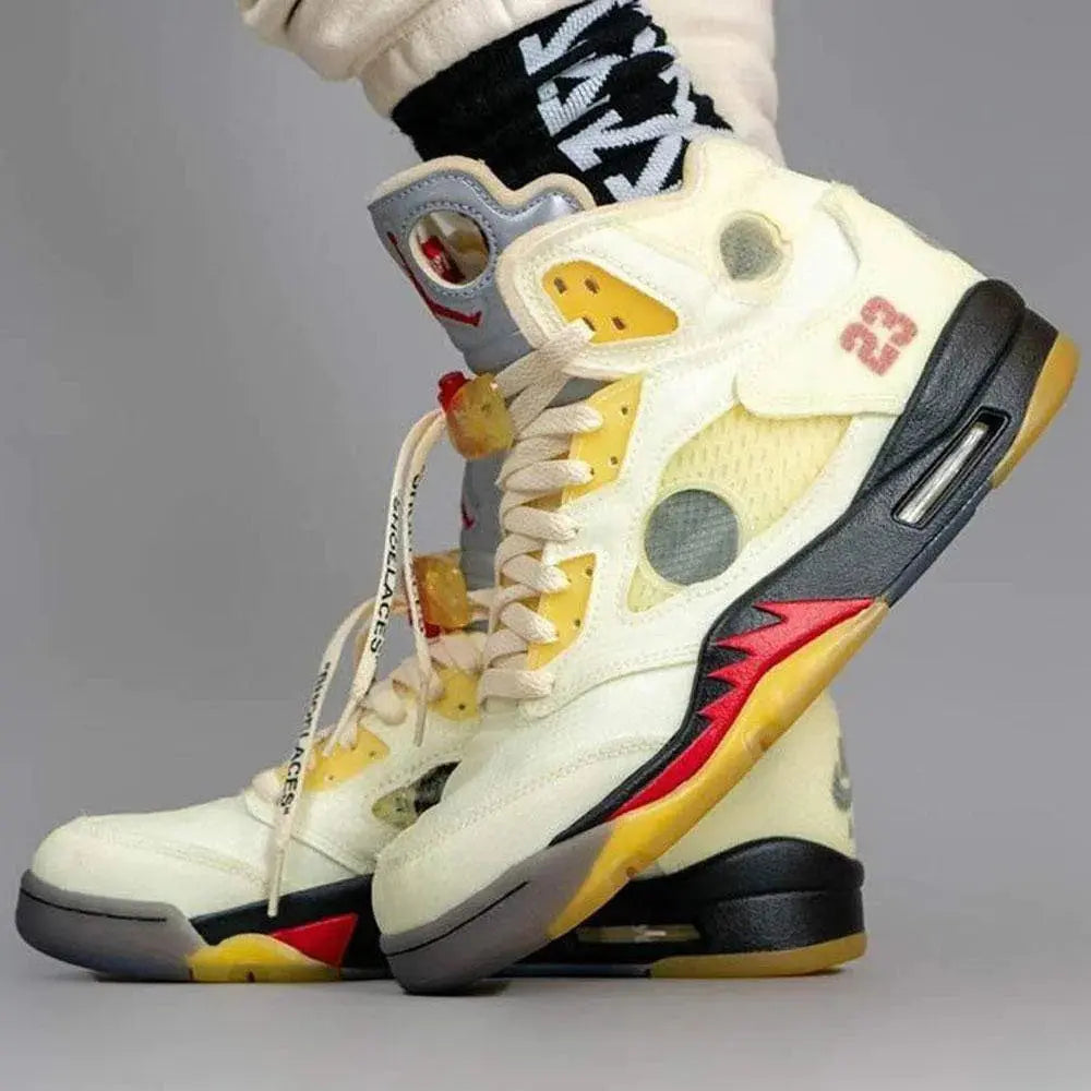 Off-White x Air Jordan 5 SP 'Sail' -  Доставка за 1 работен ден Доставка за 1 ден