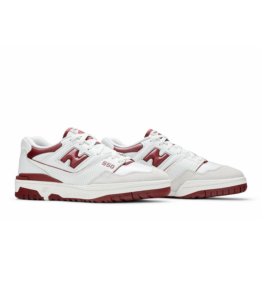 New Balance 550 'White/Burgundy'