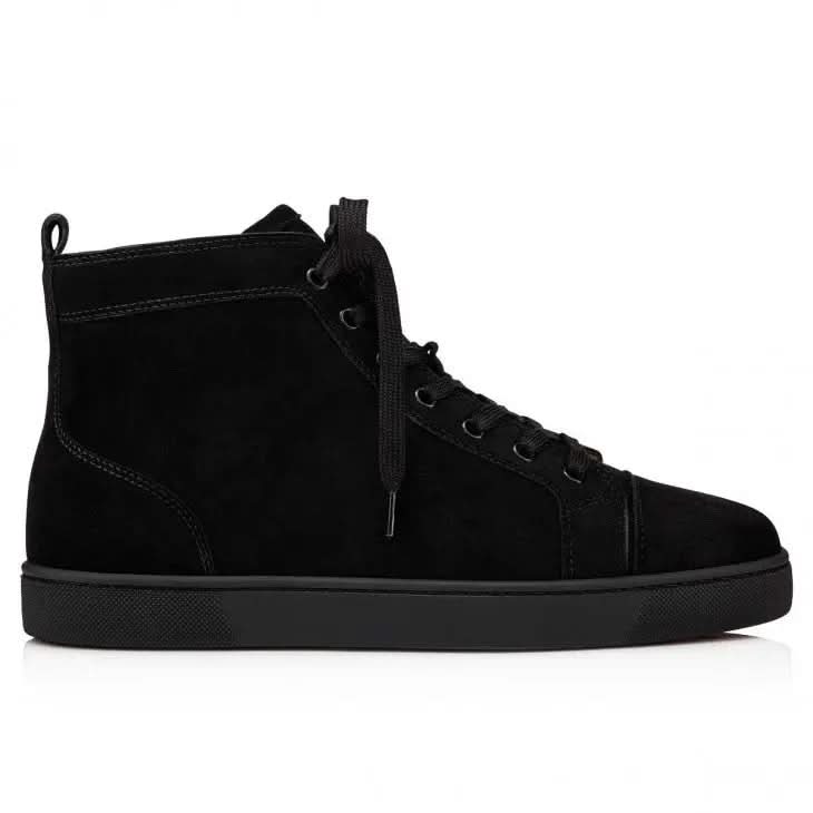 Louboutin Louis "Veau velours - Black" - Доставка за 1 работен ден KickHaven Bulgaria  KickHaven Bulgaria