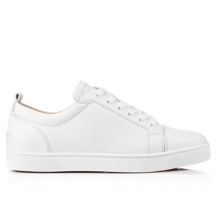Louboutin Louis Junior "Calf leather - White" - Доставка за 1 работен ден