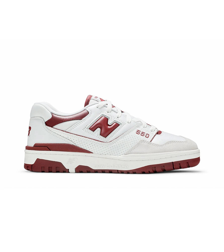 New Balance 550 'White/Burgundy'