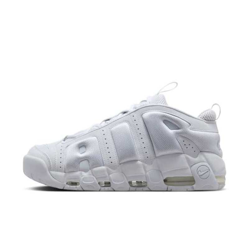 Nike Air More Uptempo "Triple White" - Доставка за 1 работен ден