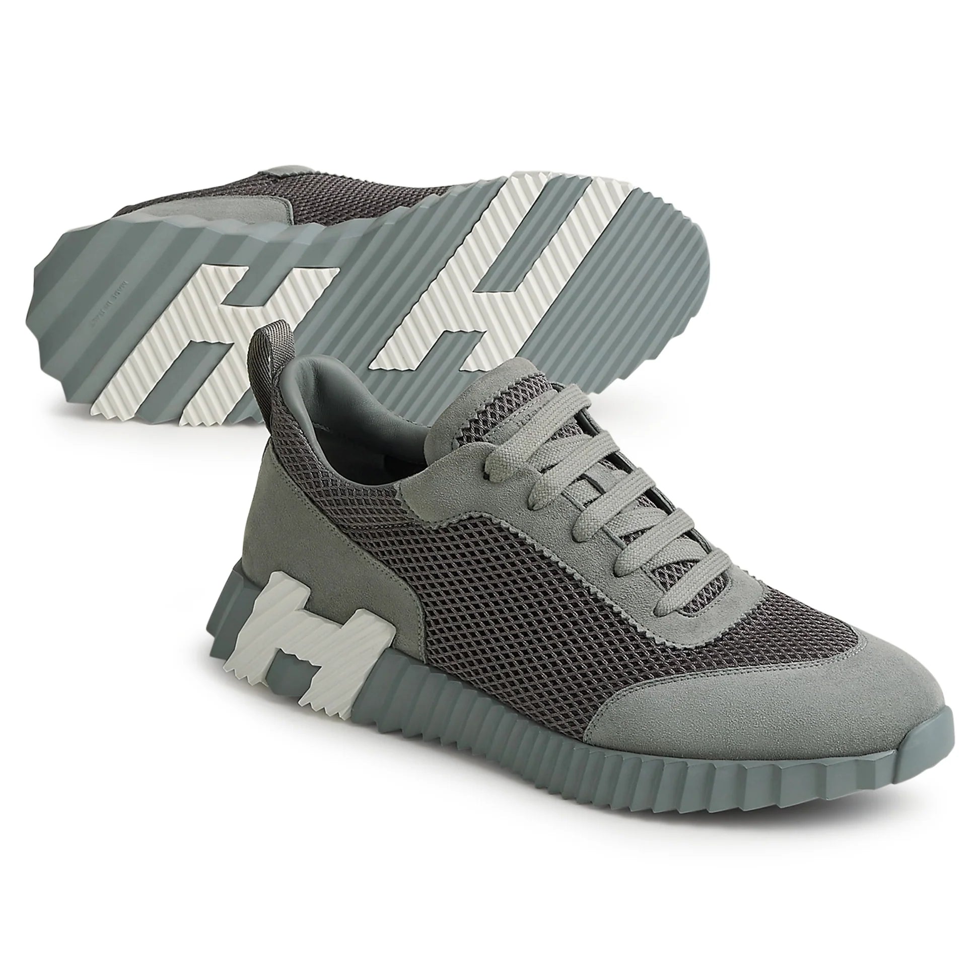Hermes Paris Bouncing Sneaker Grey