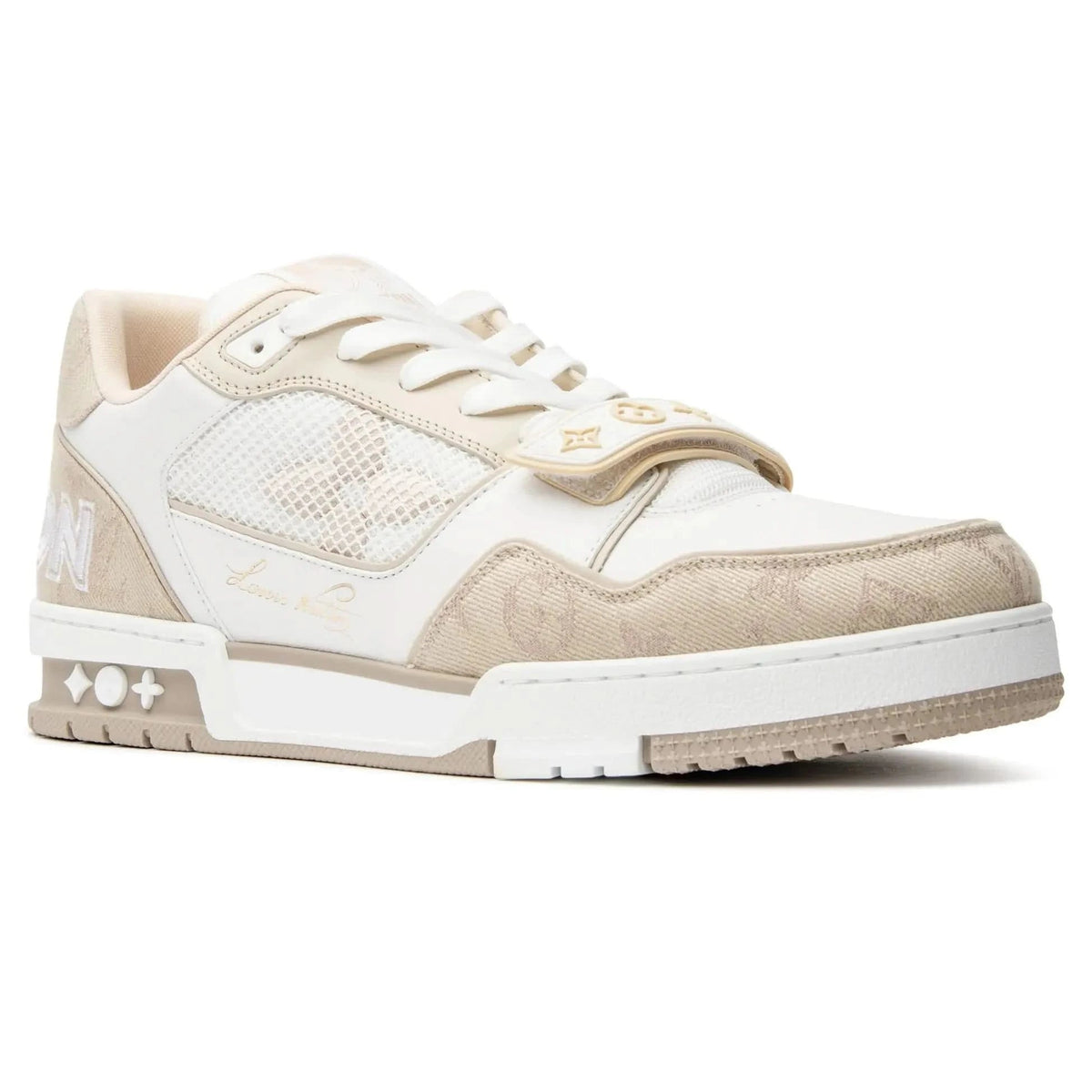 Louis Vuitton LV Monogram Beige Sneaker KickHaven Bulgaria  KickHaven Bulgaria