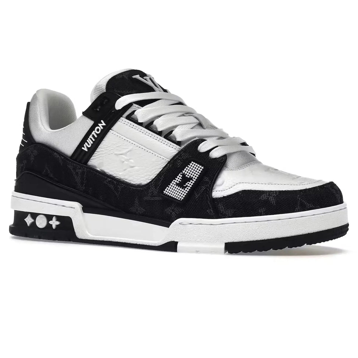 Louis Vuitton LV Monogram Black Denim Sneaker KickHaven Bulgaria  KickHaven Bulgaria