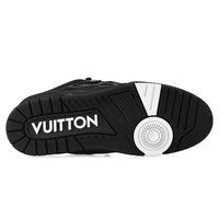 Louis Vuitton LV Skate Grained Leather Trainer Black Sneaker KickHaven Bulgaria  KickHaven Bulgaria