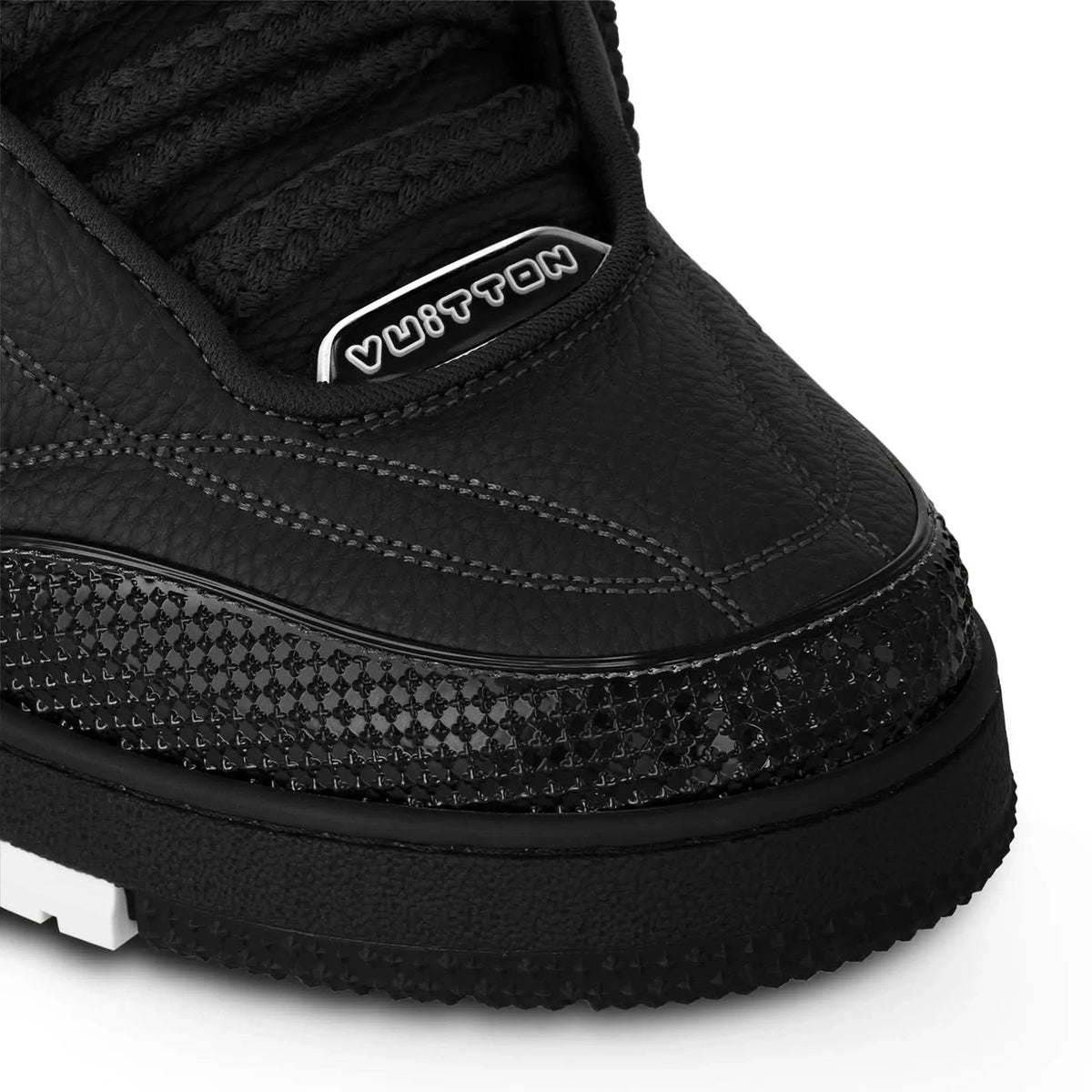 Louis Vuitton LV Skate Grained Leather Trainer Black Sneaker KickHaven Bulgaria  KickHaven Bulgaria
