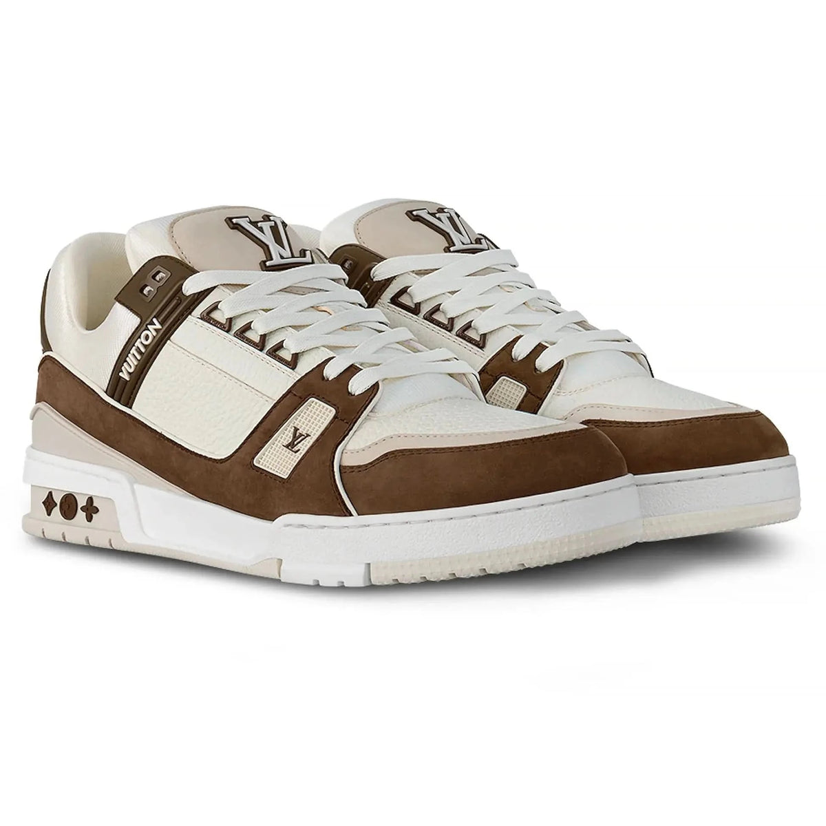 Louis Vuitton LV Trainer Calf Leather Moka Sneaker KickHaven Bulgaria  KickHaven Bulgaria