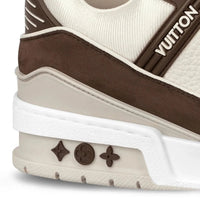 Louis Vuitton LV Trainer Calf Leather Moka Sneaker KickHaven Bulgaria  KickHaven Bulgaria