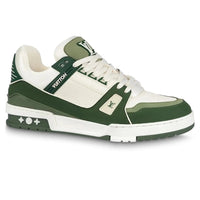 Louis Vuitton LV Trainer Calf Leather Khaki Sneaker