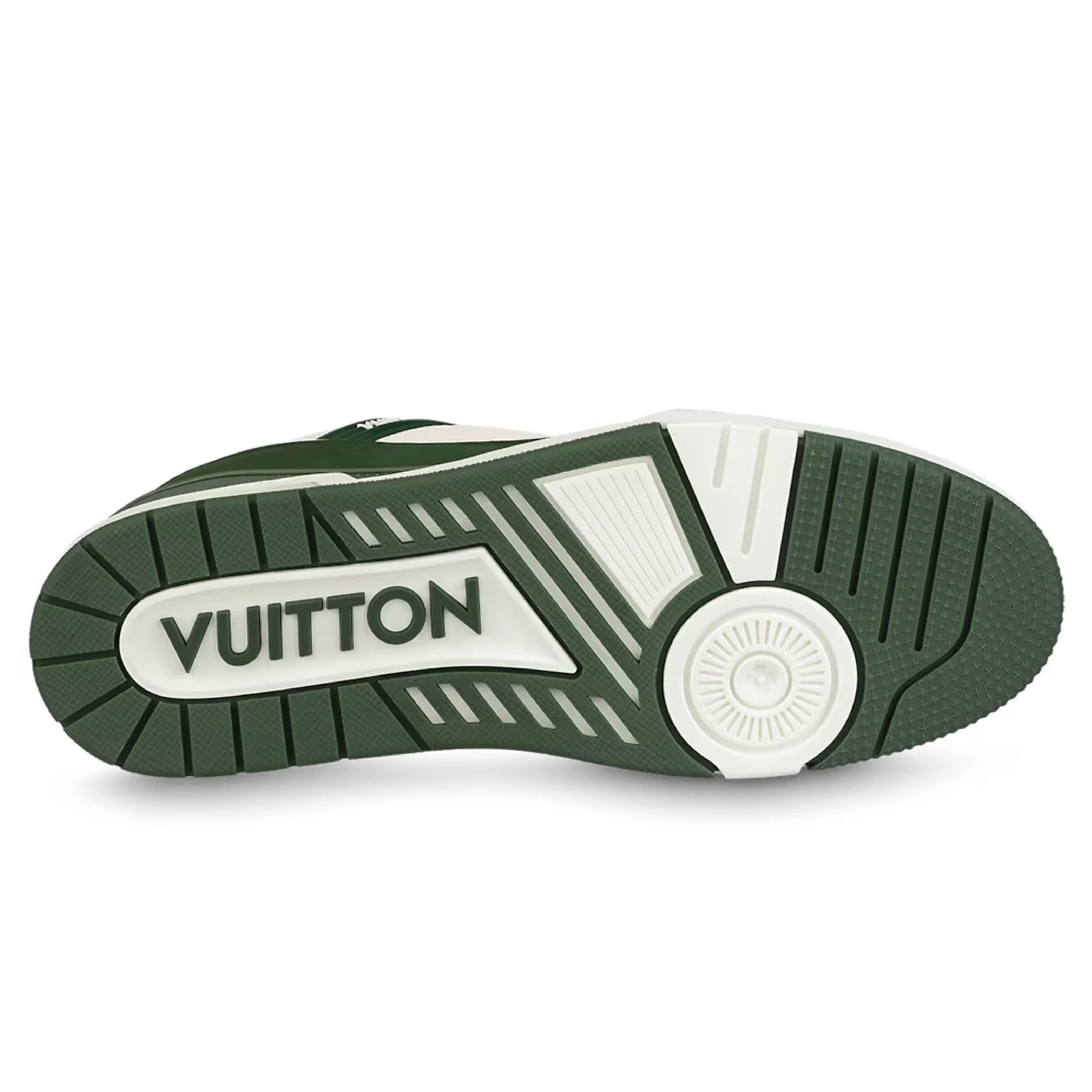 Louis Vuitton LV Trainer Calf Leather Khaki Sneaker
