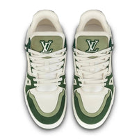 Louis Vuitton LV Trainer Calf Leather Khaki Sneaker