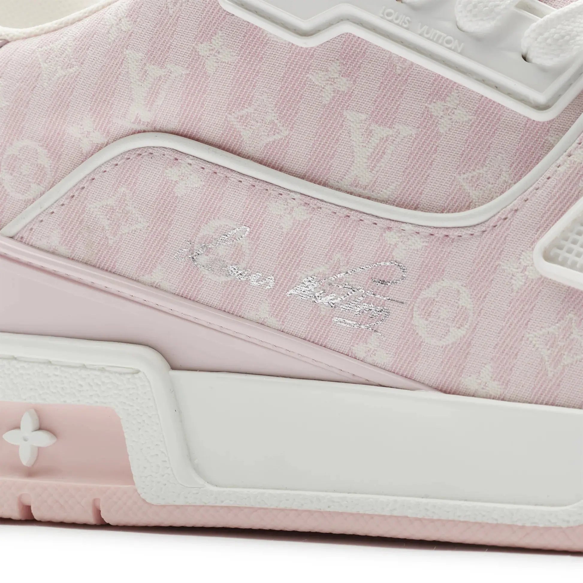 Louis Vuitton Monogram LV Trainer '54' Pink Sneaker KickHaven Bulgaria